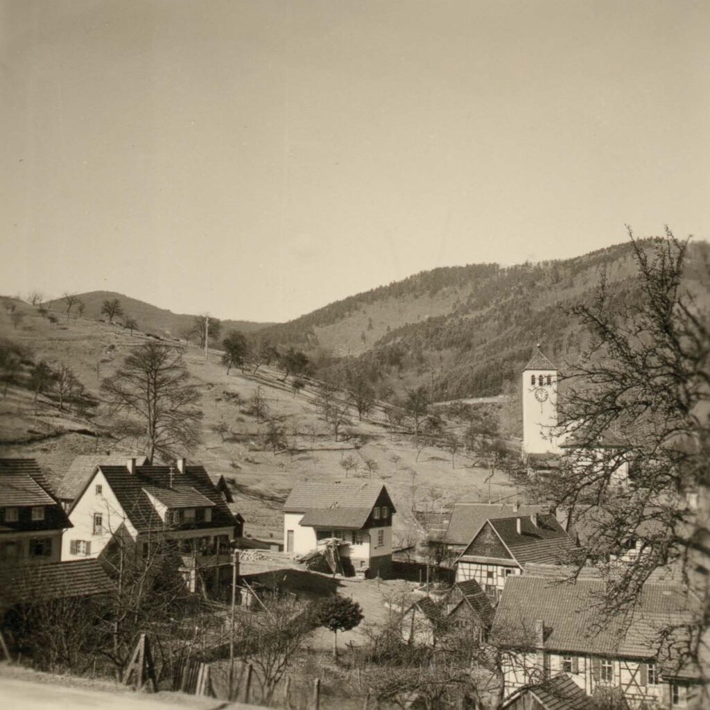 Blick auf den Bloo, 1956