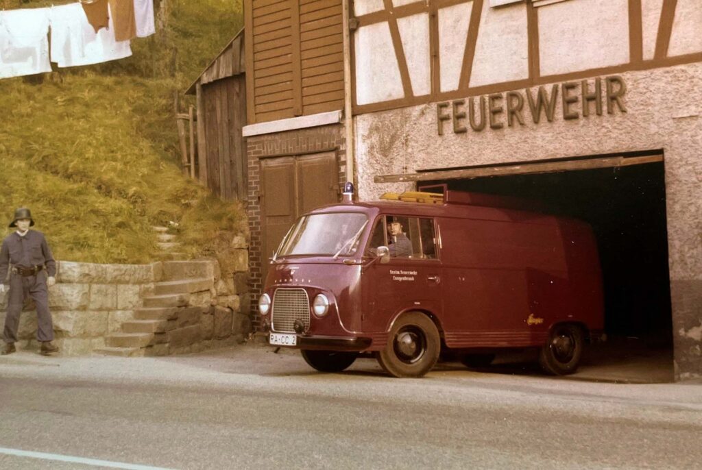 Altes Feuerwehrhaus 22. Oktober 1977