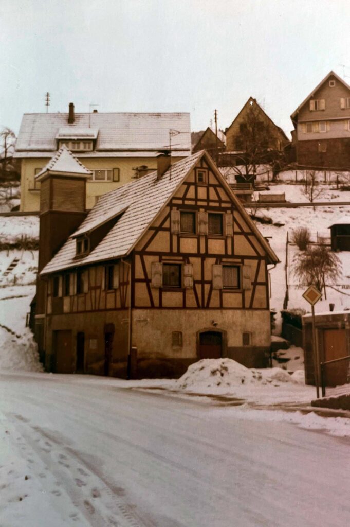 Altes Feuerwehrhaus 07. Dezember 1980