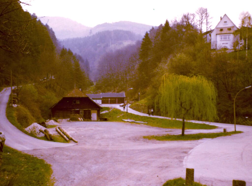 Blick auf alte Sägmühle