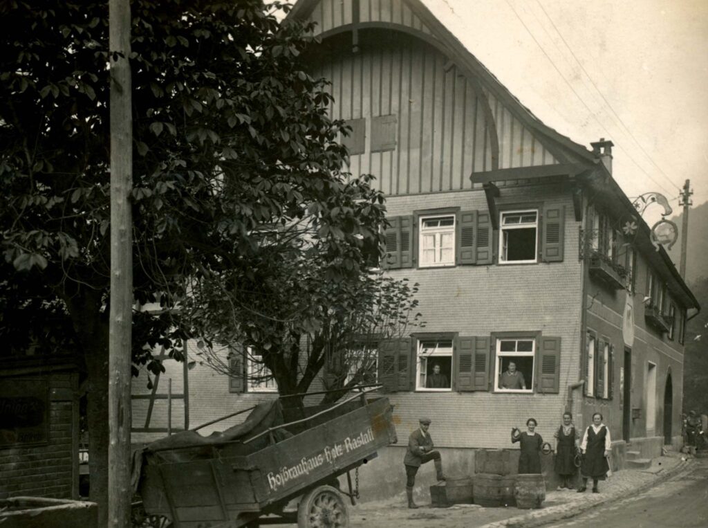 Gasthaus "Zum Ochsen" 1908