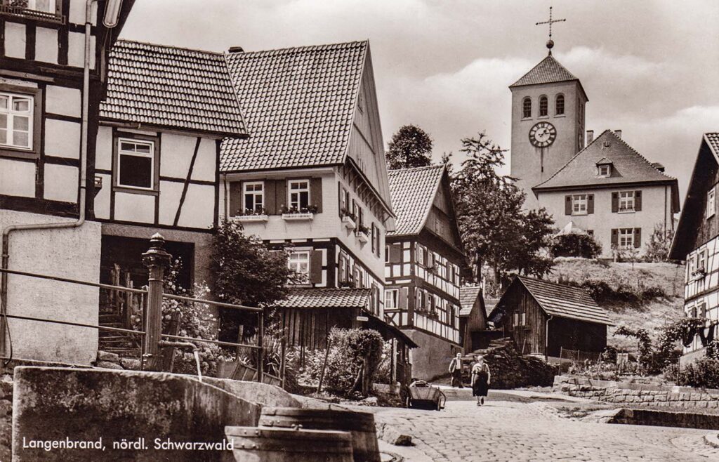 Steinplatz um 1950