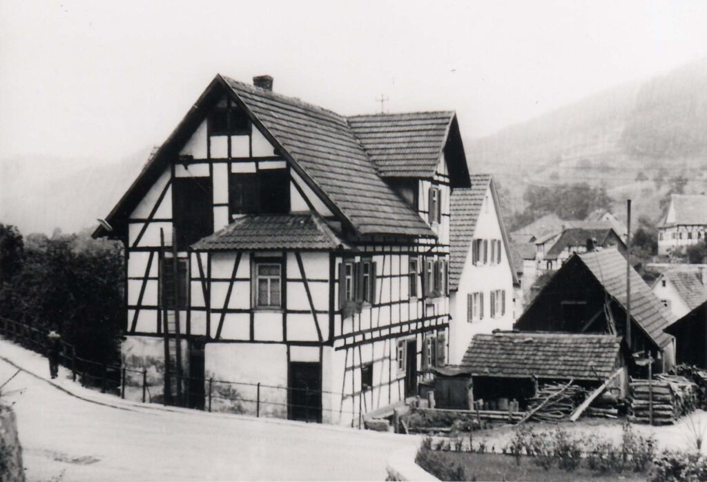 Haupstrasse Haus 62 vor dem Abriss