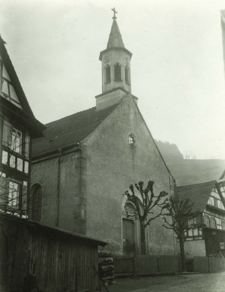 Alte Kirche um 1937